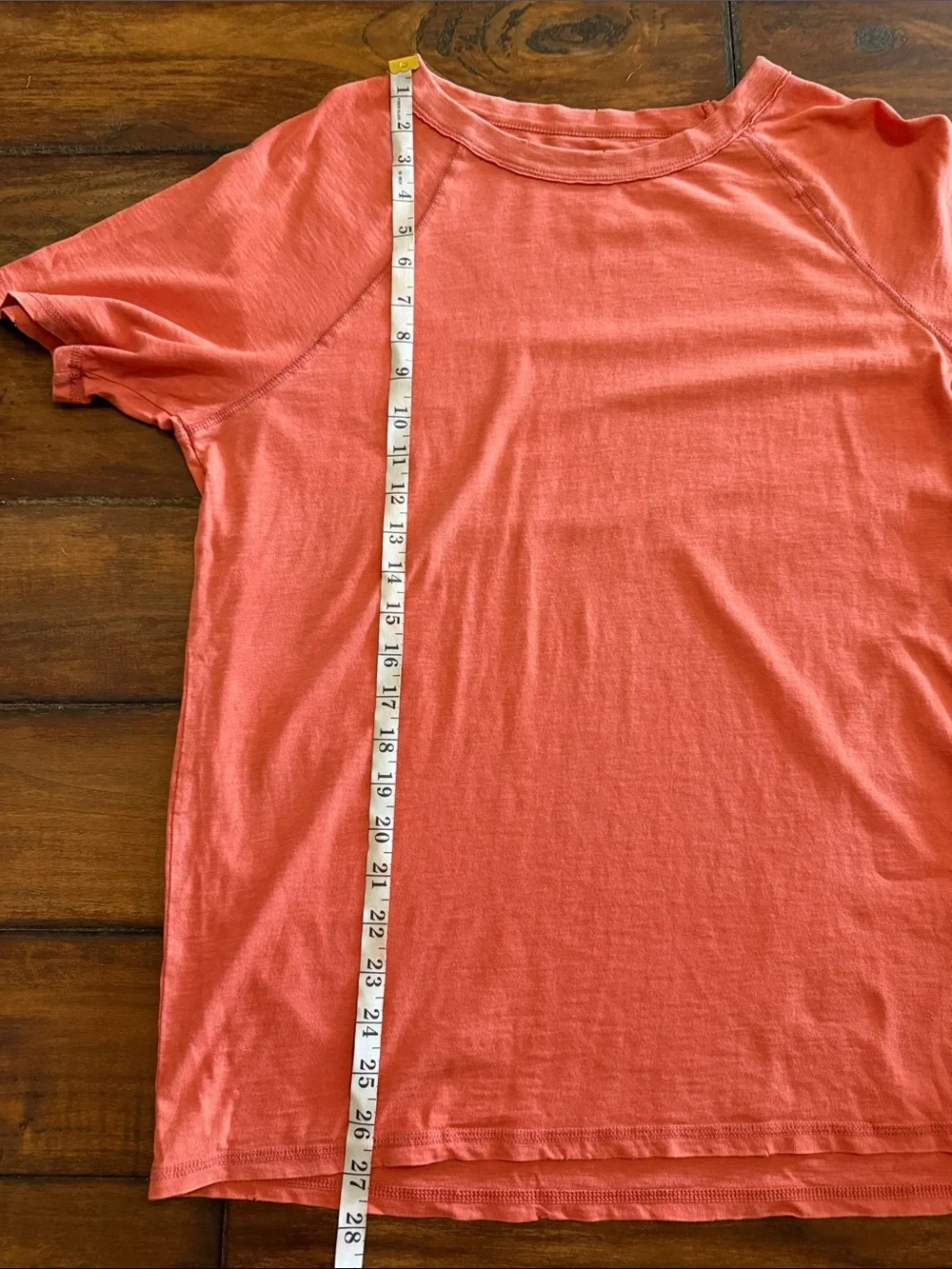 aerie Coral Short Sleeve Tee